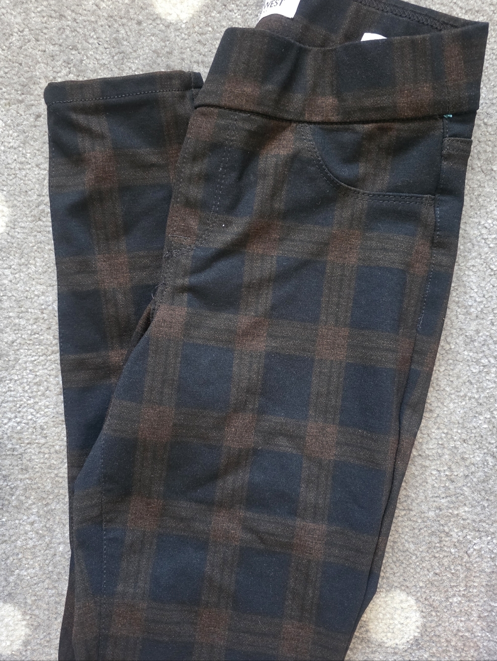 Nine West Black Skinny Ponte Jeans